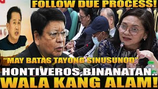 KAKAPASOK LANGCongMarcoletaMatinding Leksyon Sa SenadoraDue Process Dapat SundinAbogado Nagsabi [upl. by Hyatt585]