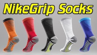 Nike NikeGrip Strike Socks Review [upl. by Macintyre405]