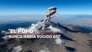 quotEl volcán nunca había RUGIDO asíquot Habitantes de San Buenaventura Puebla sobre el Popocatépetl [upl. by Attekram]