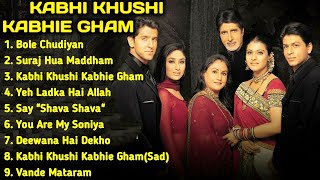 Kabhi Khushi Kabhie Gham Movie All Songs Shahrukh Khan amp KajolMUSICAL WORLD [upl. by Weil]