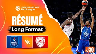 Match sous tension 😤   Anadolu Efes vs Olympiacos  Résumé EuroLeague J30 [upl. by Rod]