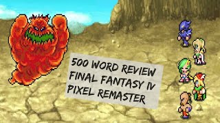 Final Fantasy IV Pixel Remaster Nintendo Switch Review [upl. by Keen920]