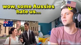 American reacts to What Australians Think of Americans [upl. by Anastasia645]