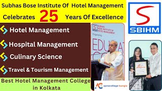 SBIHM Celebrates 25 Years Of Excellence In Hotel Management Education I Best College in Kolkata [upl. by Carline]