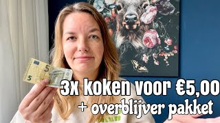 3x koken voor €500  overblijver pakket Gwoonbysandra [upl. by Thorvald]