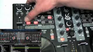 stanton dj4c dj midi controller with DJkittv [upl. by Deerc]