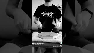 Paradiddles warm up metaldrumming paradiddles drumming drummer [upl. by Nottap]