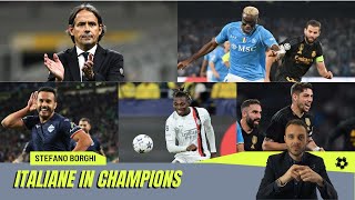 LA SITUAZIONE DELLE ITALIANE IN CHAMPIONS [upl. by Ahseuqram293]