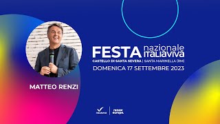 Festa nazionale di Italia Viva  17 settembre 2023 [upl. by Edora]