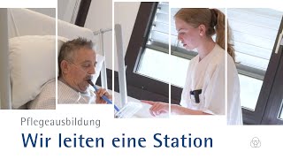 Pflegeausbildung Auszubildende leiten eine Station 12 [upl. by Tallia]