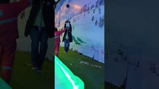 Zip line in Winterland Lahore winterlandlahore zipline viralshort travel downtown [upl. by Taffy337]