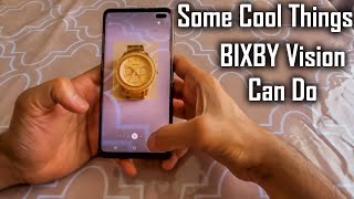 Cool Things Samsung Bixby Vision Can Do  Translate Shop Read QR Code etc [upl. by Amsaj]