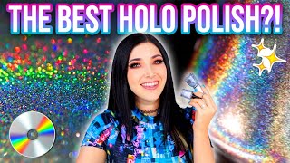 My Favorite Holo Nail Polishes of ALL TIME Linear amp Scattered  KELLI MARISSA [upl. by Llehcor]