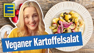 Veganer Kartoffelsalat  Vegane Gerichte für den Grillabend [upl. by Ahsataj313]