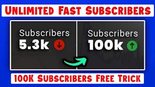 How To Get Free Subscribers On YouTube  Free Subscribers For YouTube [upl. by Netsirhc]