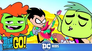 Teen Titans Go  Feel The Music 🎵 dckids [upl. by Rodoeht]