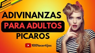 Adivinanzas PARA ADULTOS 10 1001acertijios [upl. by Lagasse345]