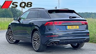 2024 AUDI SQ8 40 TFSI V8  REVIEW on AUTOBAHN [upl. by Hilar]