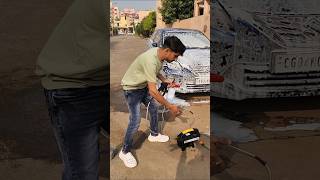 At Home professional car foam wash nittorai carcleaning carwash asian Truecare car washer [upl. by Nelrac370]