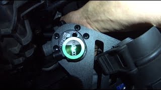 Radium Engineering Oil Catch Can Install  2013 Ford Focus ST [upl. by Ahsened]