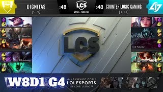 Dignitas vs CLG  Week 8 Day 1 S10 LCS Spring 2020  DIG vs CLG W8D1 [upl. by Katherine]