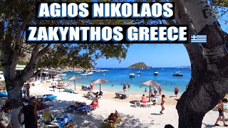 Agios Nikolaos Beach  A Little Known Village In Zakynthos Greece [upl. by Hartnett]