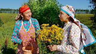 🇷🇺Simple village life in the village in summer in Russia Tatarstan [upl. by Eneluj]