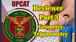 UPCAT Math Reviewer Part 3 Geometry and Trigonometry [upl. by Nodaj]