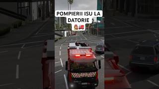 POMPIERII MEREU LA DATORIE shrots reels romania pompieri gta gta5 lspdfr funny fyp [upl. by Heinrick]