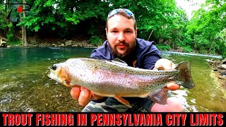 Trout Fishing in Pennsylvania City Limits [upl. by Inalak955]