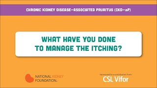 What have you done to manage the itching pruritus [upl. by Gowrie]