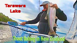 TROUT FISHING in Lake TARAWERA OPENING in NEW ZEALAND Ep 215 [upl. by Corly477]