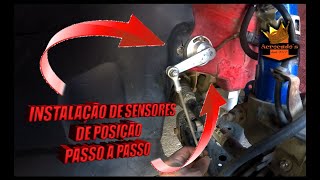 Instalação de sensores de posição Passo a Passo Acrocados suspAR [upl. by Reteid]