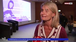 Santé  mobilisation à l’occasion de la journée mondiale Alzheimer [upl. by Sib]