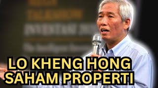 PANDANGAN PAK LO KHENG HONG TERHADAP SAHAM PROPERTI Lo Kheng Hong kasih kode Saham Properti [upl. by Lottie]