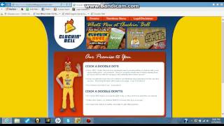 Cluckin Bell Website [upl. by Yelsiap]