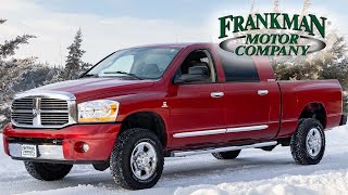 115K Mile  2006 Dodge Ram 2500 Diesel 4x4  Frankman Motor Company  Walk Around amp Driving [upl. by Arada907]