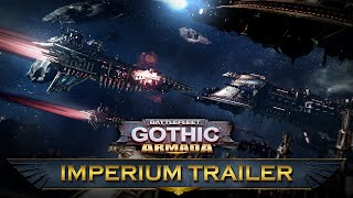 Battlefleet Gothic Armada  Imperium Trailer [upl. by Eindys992]