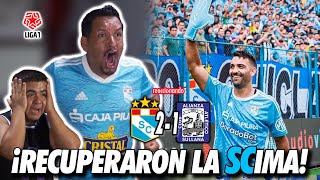 Sporting Cristal 21 Alianza Atlético  REACCIÓN DE AMIGOS  Apertura FECHA 14  Liga1 [upl. by Lohman789]