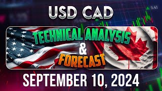 Latest USDCAD Forecast and Technical Analysis for September 10 2024 [upl. by Trinl]