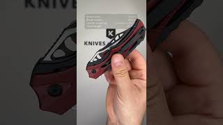 Civivi Biophase C23083C 1 Blackwashed Nitro V Black Aluminium Burgundy Coarse G10 pocket knife [upl. by Nunnery]