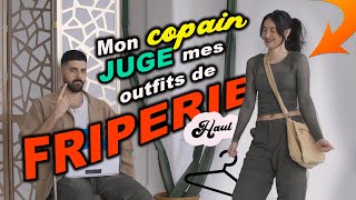 MON COPAIN JUGE MES OUTFITS DE FRIPERIE Haul [upl. by Newcomb586]