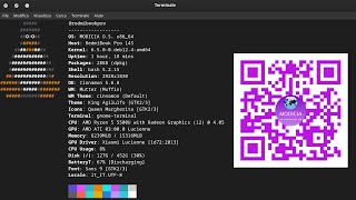 Linux MODICIA OS system and installed software updates are automatic configure linux technology [upl. by Anahsat592]