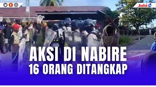 AKSI DI NABIRE 16 ORANG DITANGKAP [upl. by Amahcen151]