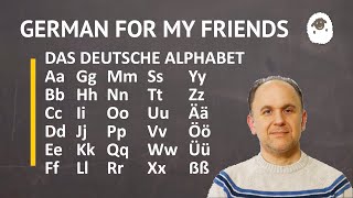 001 German Alphabet  Pronunciation of letters  Das deutsche Alphabet  Aussprache der Buchstaben [upl. by Drol]