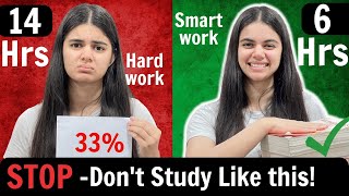 How to Study MORE in LESS TIME 🔥  5 Principles  for students [upl. by Asillem209]