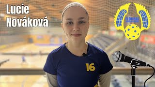 Lucie Nováková před zápasy žen v Soběslavi [upl. by Tisbe]