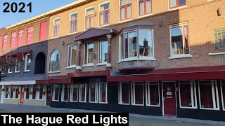 Jan 2021 Den Haag  The Hagues 2 Red Light Districts Netherlands  Holland [upl. by Down]