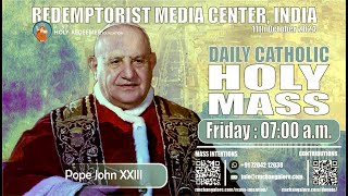 Catholic Holy Mass  Pope John XXIII 11th October 2024 Friday [upl. by Sall]