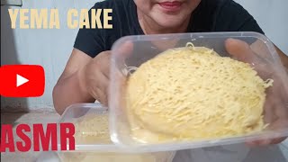 ASMRMukbang YEMA CAKE [upl. by Siuqaj267]